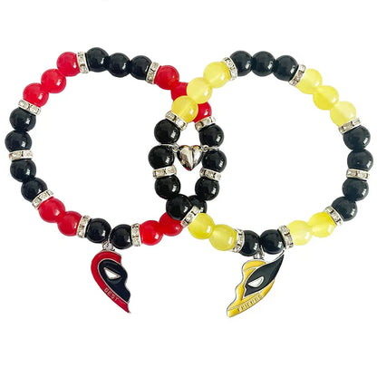 Deadpool and Wolverine Friendship Bracelets